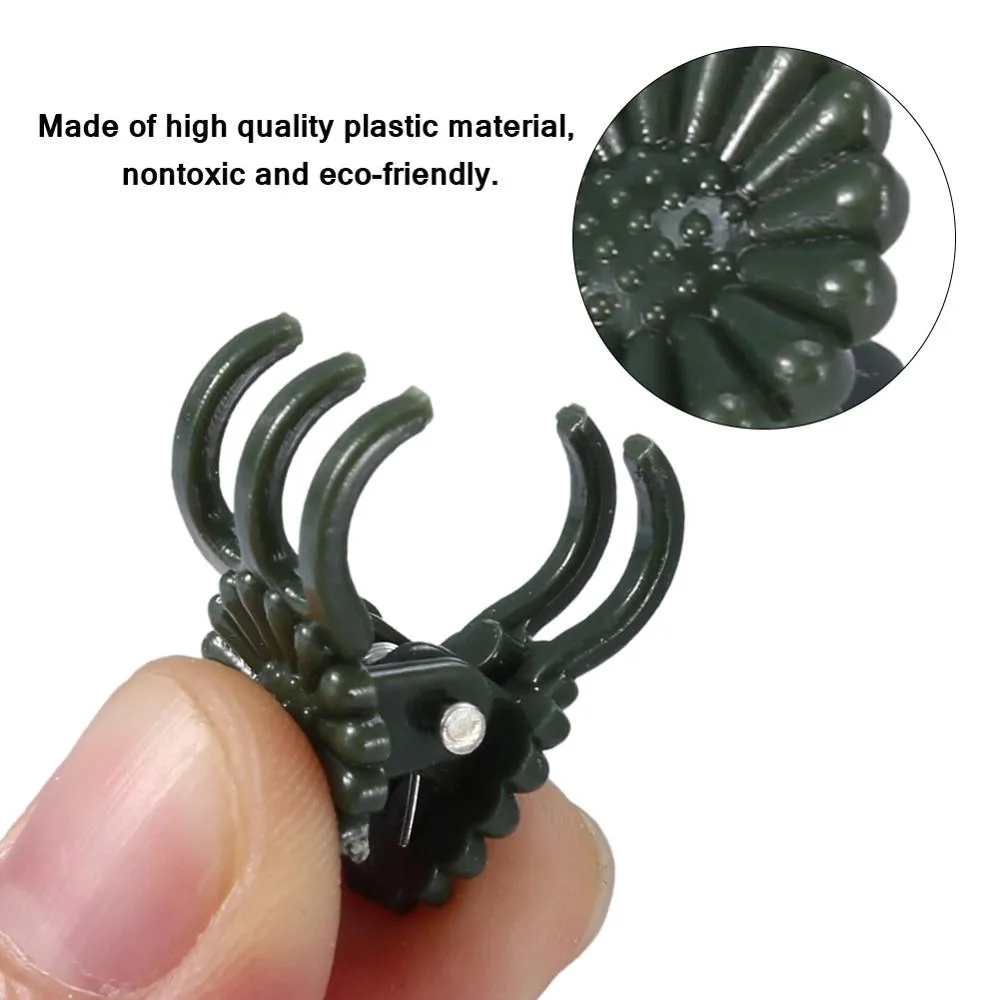 20/50PCS Plastic Plant Support Clips Orchid Stem Clip for Vine Support Vegetables Flower Tied Bundle Branch Clamping Garden Tool 20/50PCS Plastic Plant Support Clips Orchid Stem Clip for Vine Support Vegetables Flower Tied Bundle Branch Clamping Garden Tool