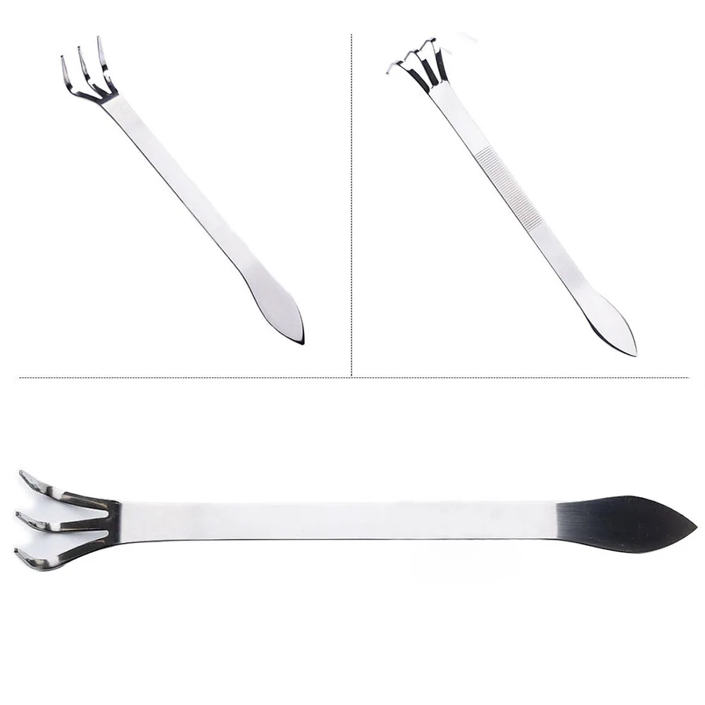 Home Flower 2 IN 1 Gardening Tools Firm Soil Durable Plant Practical Mix-function Spatula Root Rake Bonsai Stainless Steel Home Flower 2 IN 1 Gardening Tools Firm Soil Durable Plant Practical Mix-function Spatula Root Rake Bonsai Stainless Steel