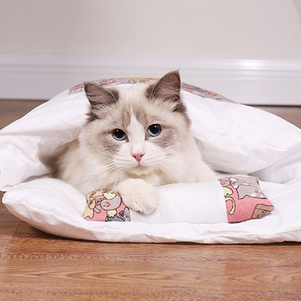 Dog Cat Bed Cat Sleeping Bag Sofas Mat Winter Warm Cat House Small Pet Bed Puppy Kennel Nest Cushion S M L Dog Cat Bed Cat Sleeping Bag Sofas Mat Winter Warm Cat House Small Pet Bed Puppy Kennel Nest Cushion S M L