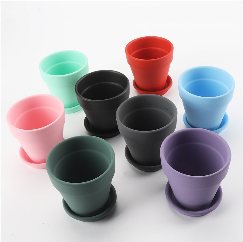 Terracotta Flower Pot Plant With Leakage Hole Pottery Clay Flowerpot With Bottom Tray Home Decoration Balcony Garden Decor Terracotta Flower Pot Plant With Leakage Hole Pottery Clay Flowerpot With Bottom Tray Home Decoration Balcony Garden Decor